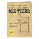 Old Timer Mangle Card