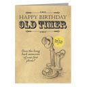 Old Timer telephone greeting card
