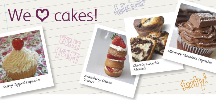 We love cakes!