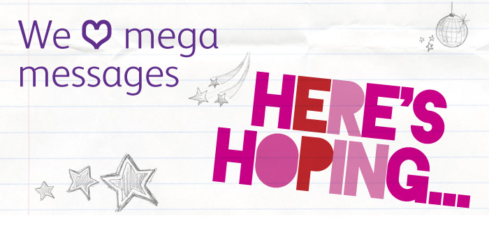We love mega messages